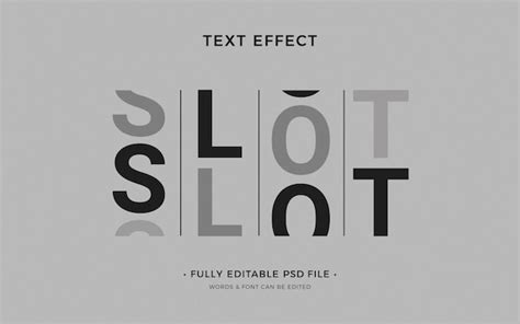 slot machine text animation
